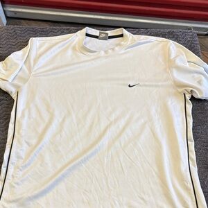 Nike gray tag nylon jersey size extra large does have some stains in pulls